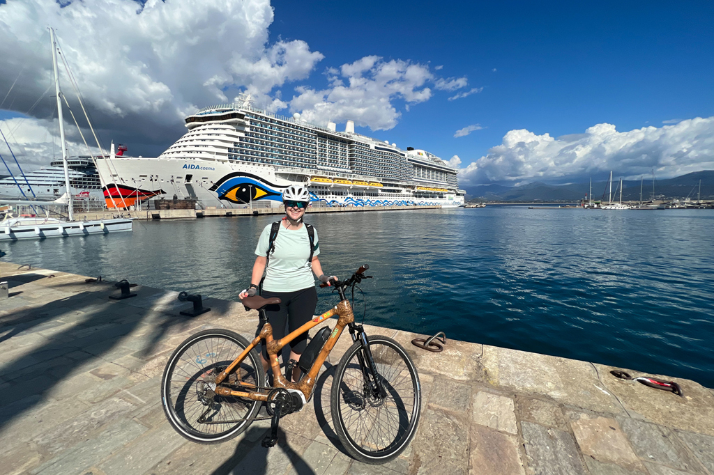 AIDA E-Bike Tour auf Korsika