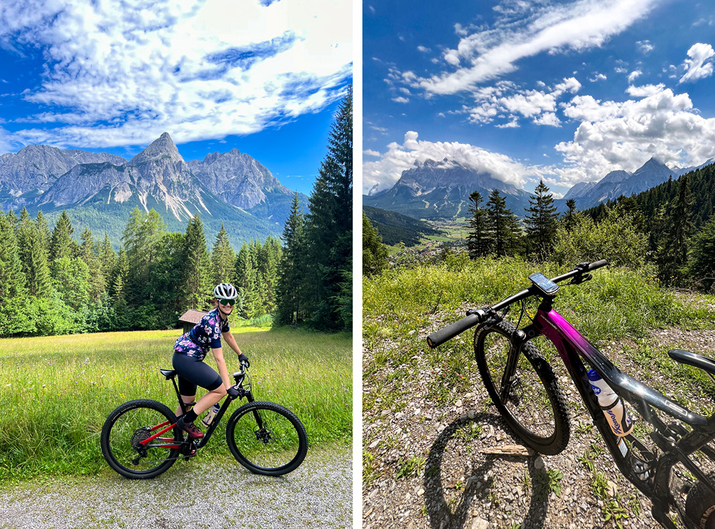 Mountainbiken in der Tiroler Zugspitz Arena