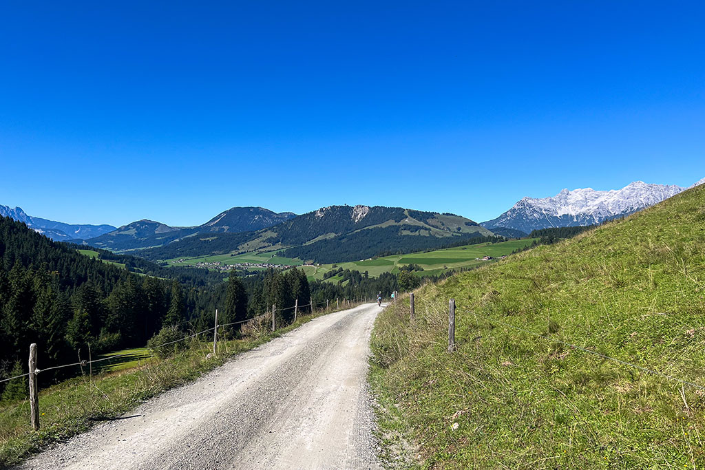 Schotterwege der Soft Trail Tour