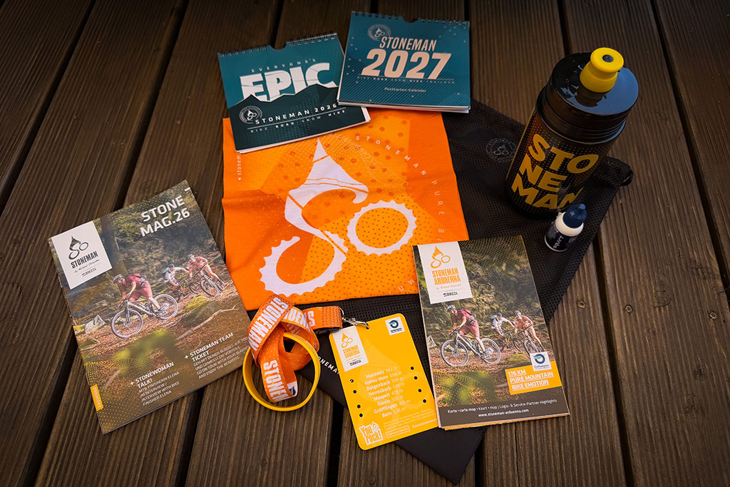 Inhalte des Starterpaket Classic beim Stoneman Arduenna