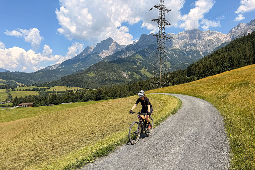 Mountainbike Tour zur Jufenalm