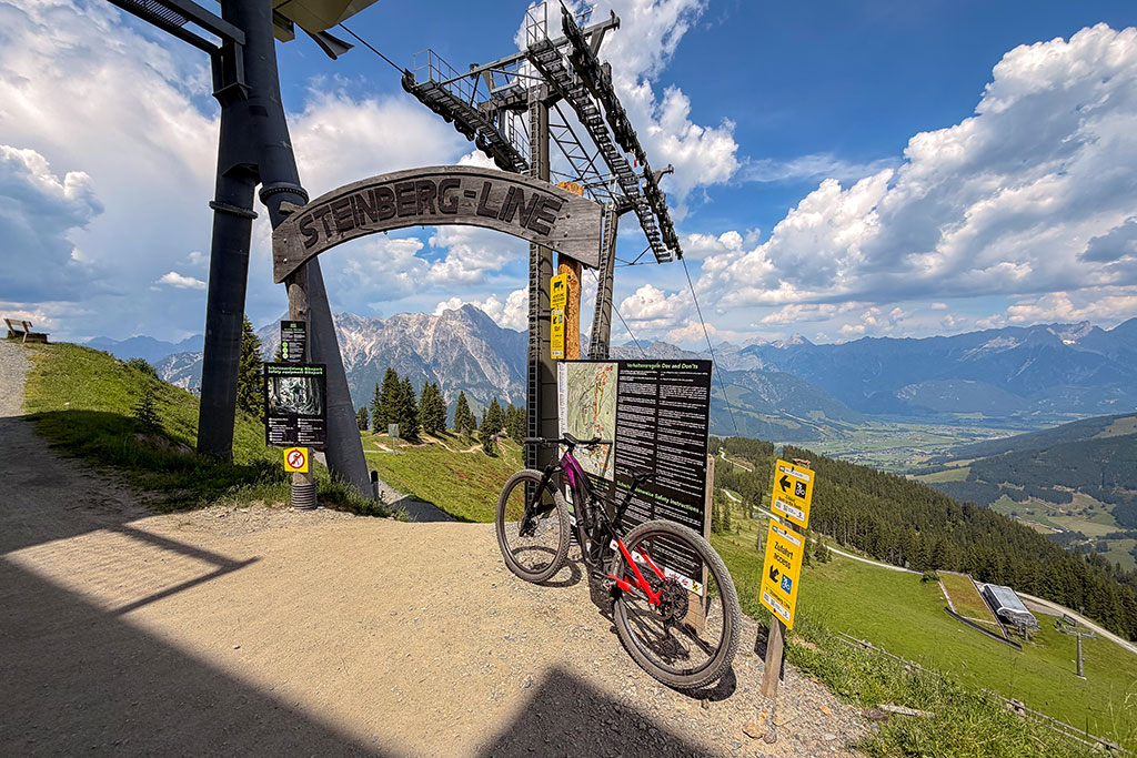 Steinberg-Line in Leogang